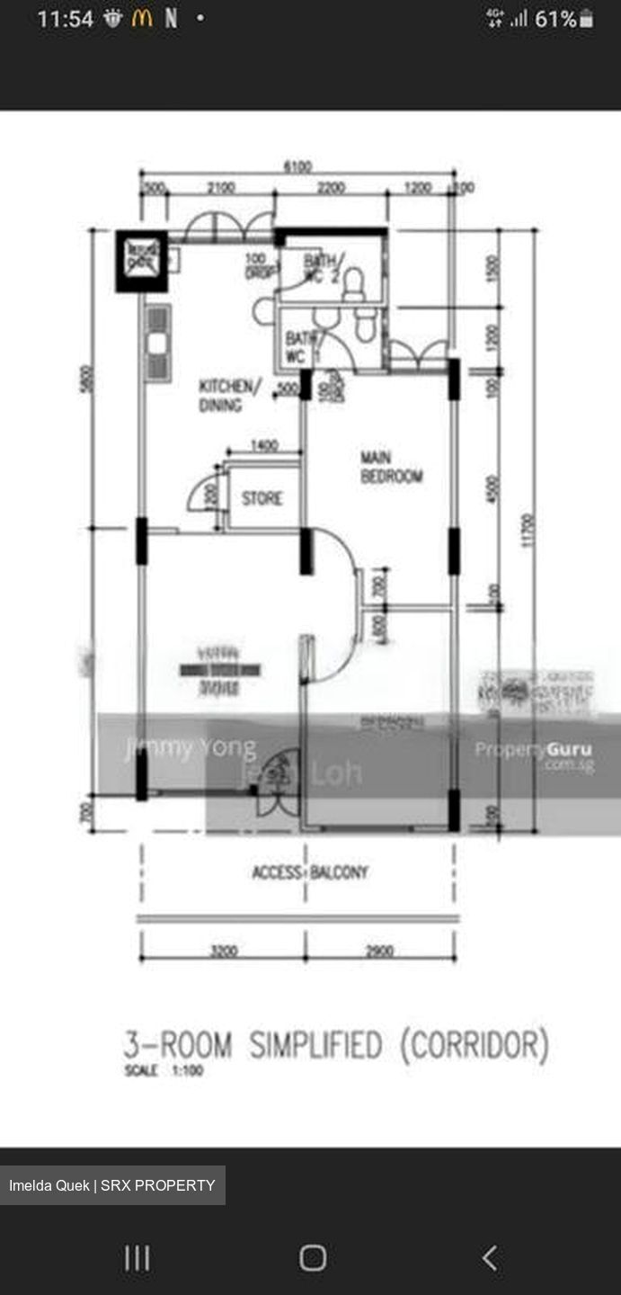 Blk 280 Gombak Place (Bukit Batok), HDB 3 Rooms #595728791